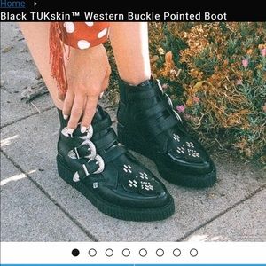 TUK Western Buckle Boots